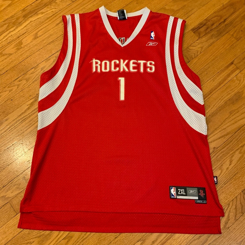 Vintage Y2K Reebok Houston Rockets Tracy McGrady NBA Jersey